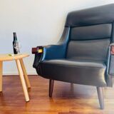 Fauteuil avec Cendrier par Henry Walter Klein pour Bramin Møbler, 1969