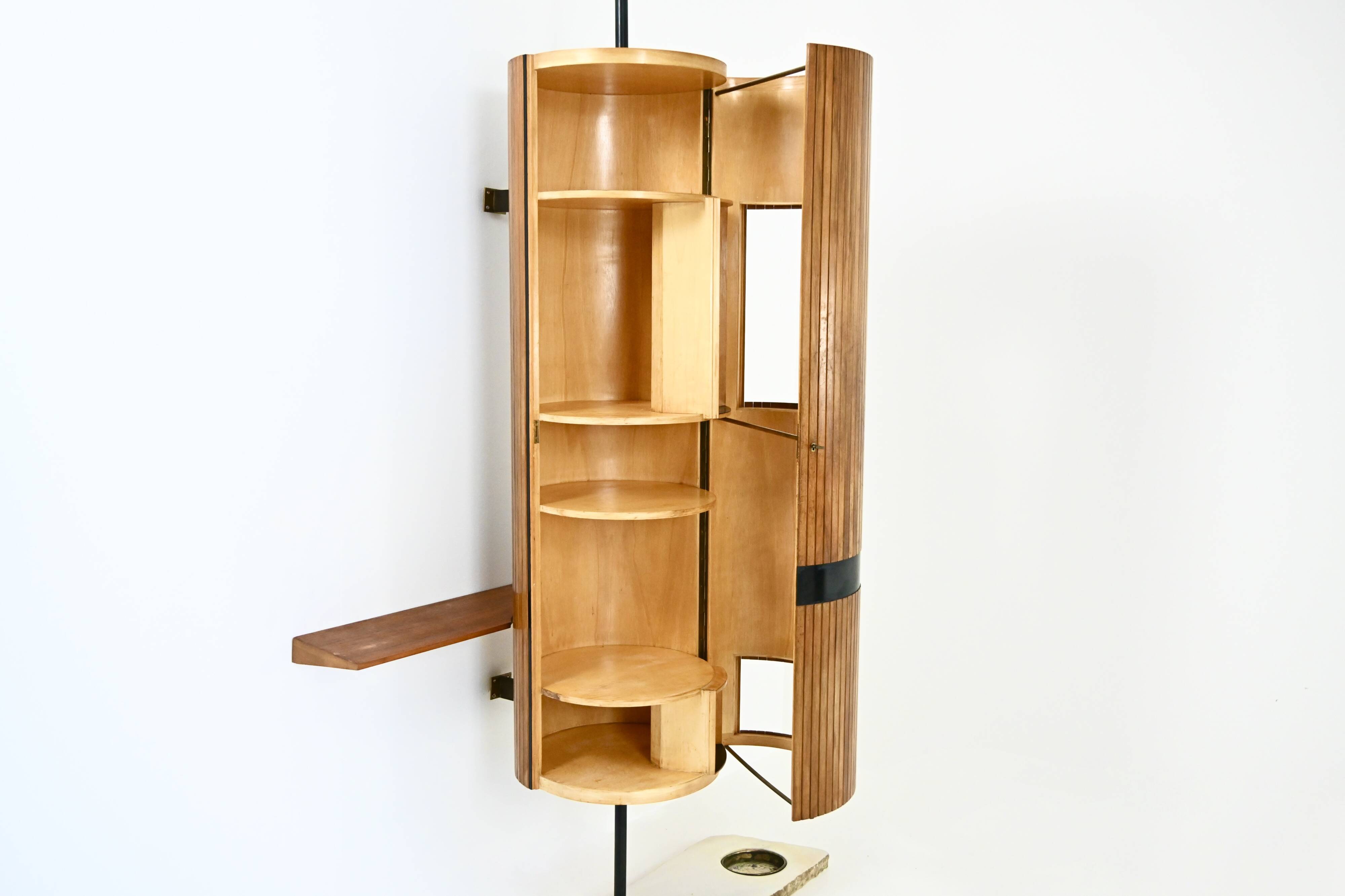 Italian wall library by Vittoriano Viganò, 1960s