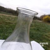 Antique Carafe - engraved decoration