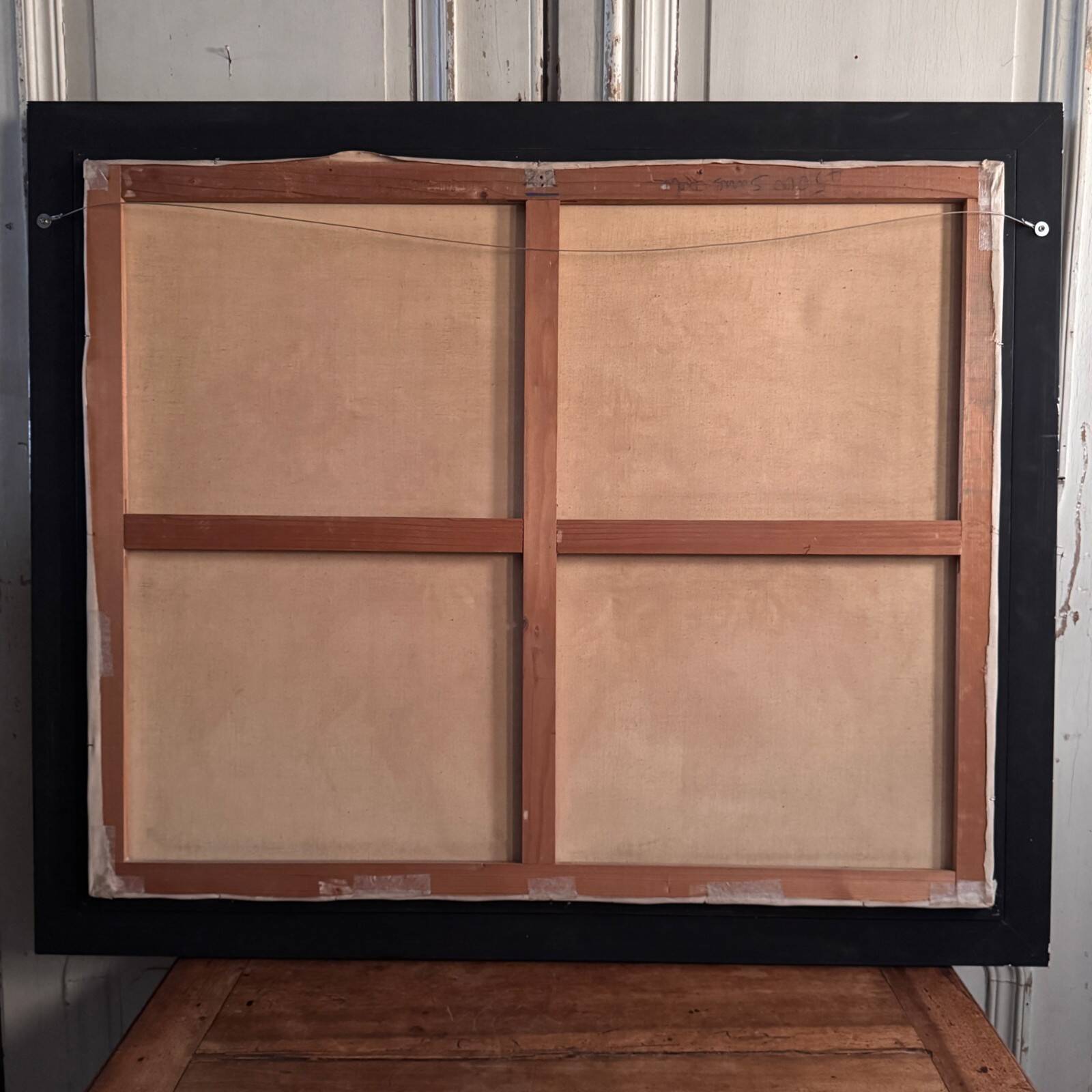 Oil on canvas still life with sunflowers by P. Sorrol 20th century