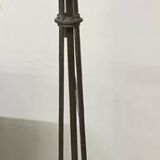 Art Deco wrought iron floor lamp base from the 1930s
