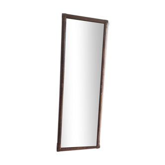 Miroir en rotin