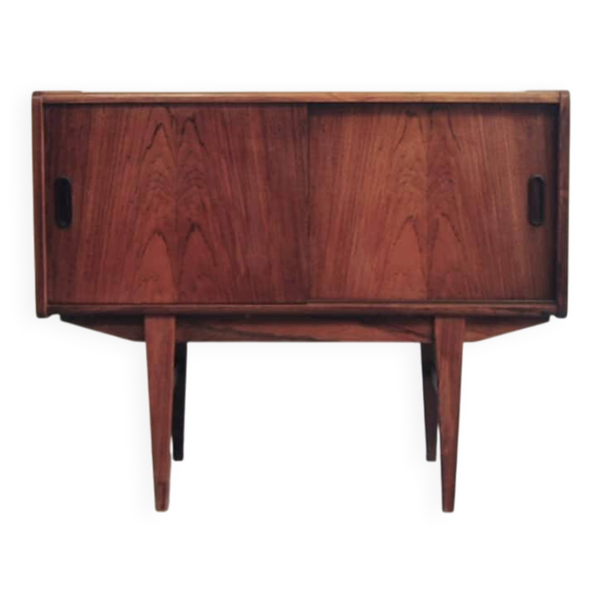Vintage rosewood sideboard sliding doors