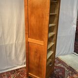 Wooden curtain filing cabinet