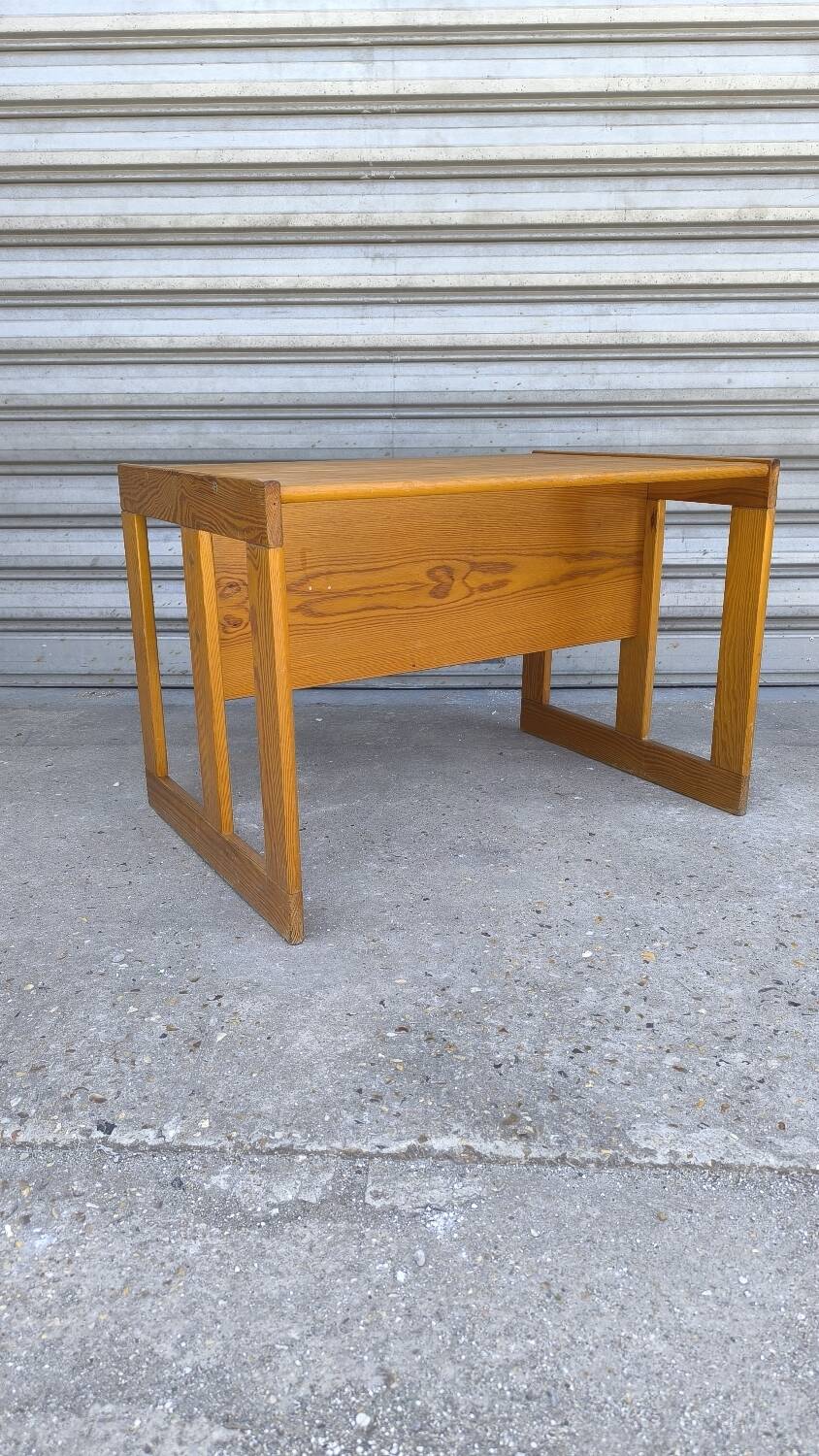 Swedish pine desk from the 70s
