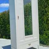 White art deco Parisian wardrobe