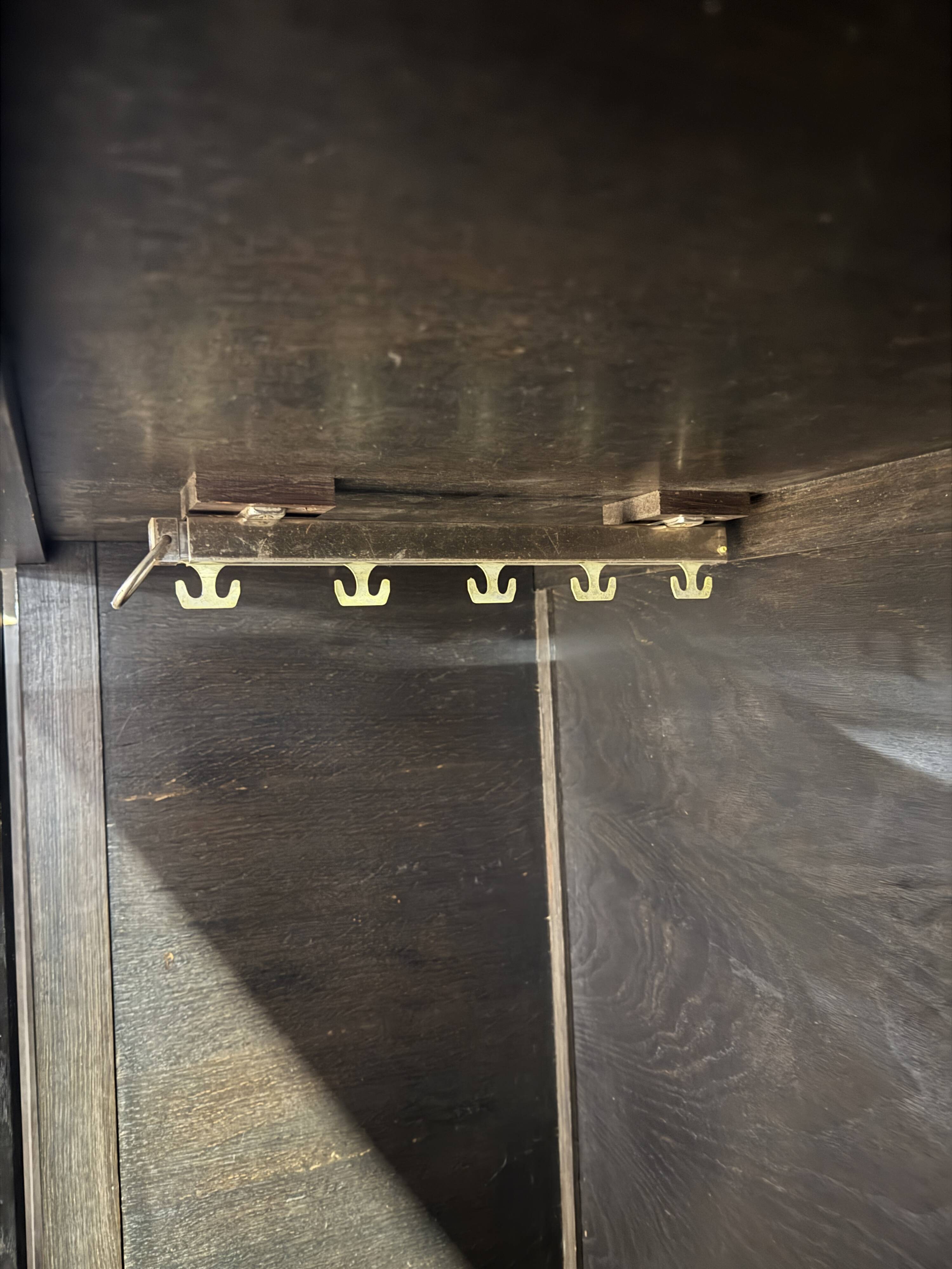 Oak wardrobe by Guillerme & Chambron