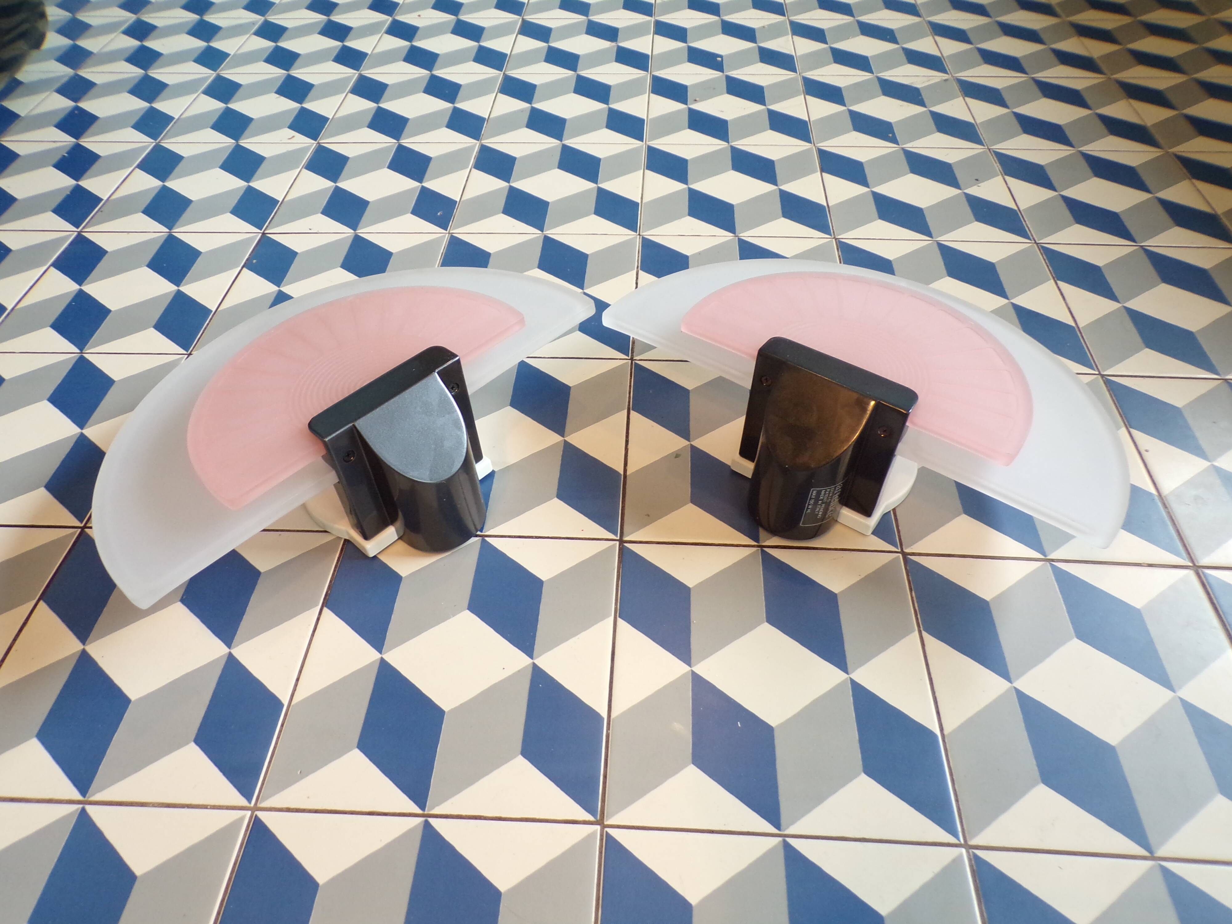 Pair of Diva wall lights by Ezio Didone for Arteluce