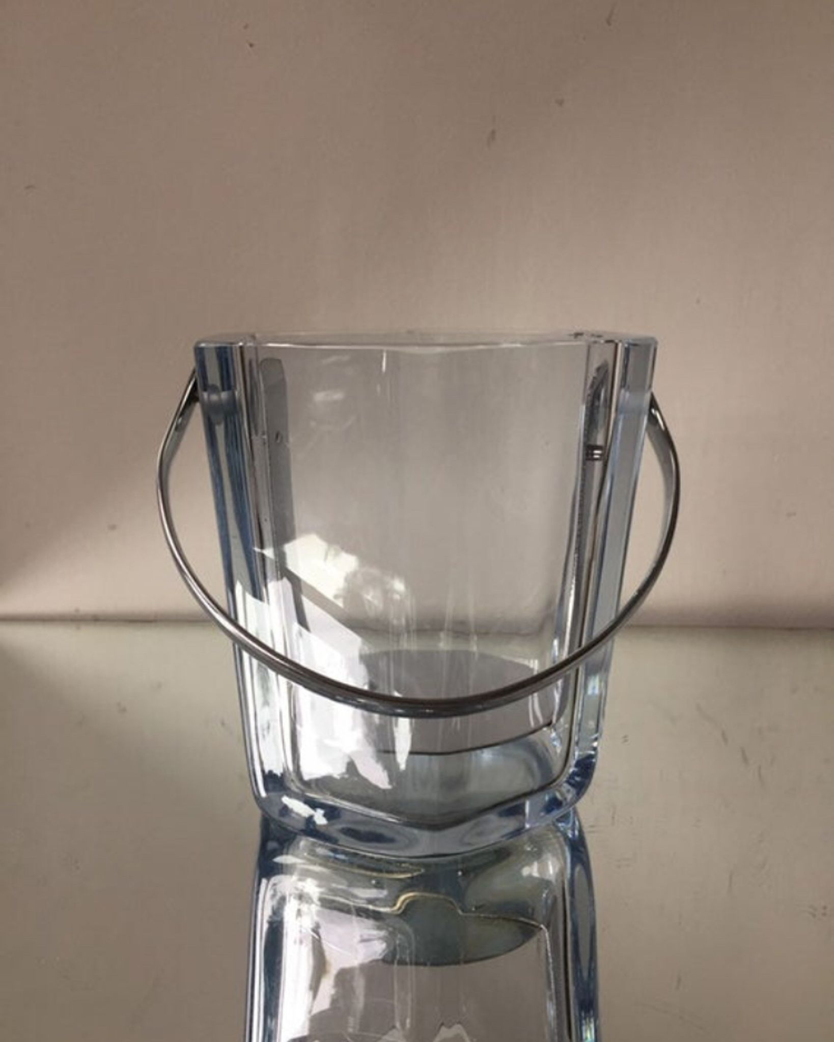Strombergshyttan crystal  ice bucket 1967