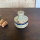 Duo of stoneware boxes