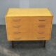 1970s UP Zavody Czech Mid Century Vanity Chest With Mirror