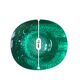 Vide-poche vintage en verre recuit vert