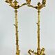 Barbedienne (attributed to), pair of candelabra with storks