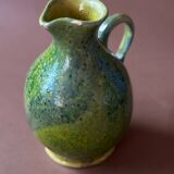 Glazed earthenware pitcher vase 1950