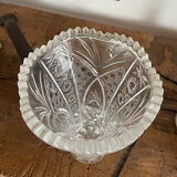 Vase en verre cristal