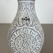 Set of 2 fat lava pottery vase made Bay Ceramics, Germany
