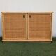 Low buffet / sideboard Dal Vera bamboo rattan vintage 1970s
