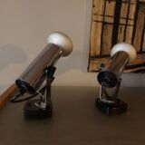 Two vintage Targetti spotlights
