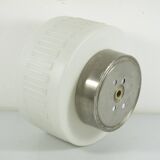 Set of Two 1930s German Art Deco Ceiling Lights, Wila Leuchten, Opal Glass