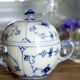 Royal Copenhagen Sugar Bowl #1/428 Blue Fluted Plain design Arnold Krog