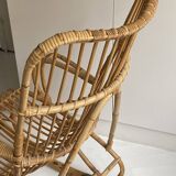 wicker rocking chair