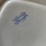 Square porcelain dish