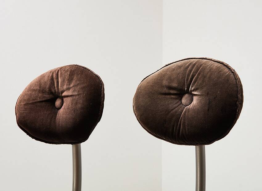Very Rare Pair of 'Jur Eats' Side Chairs by Rob Eckhardt Netherlands 1991