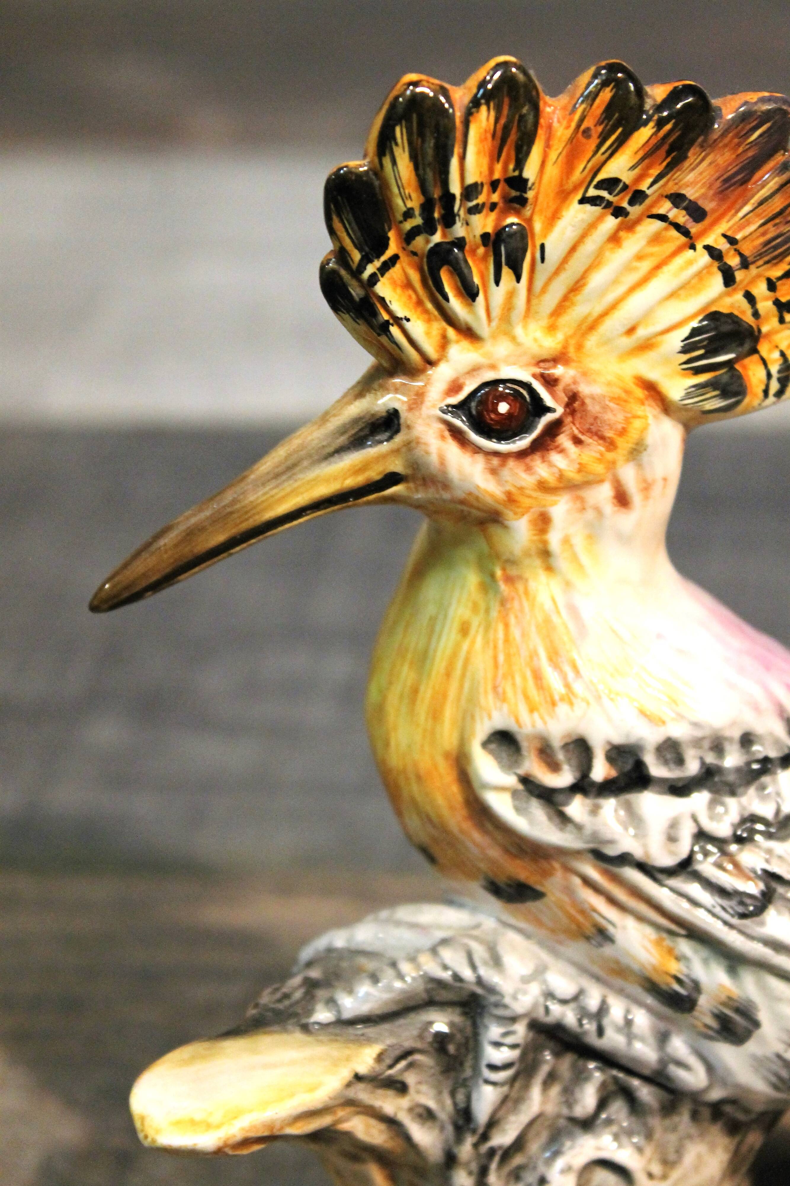 Statuette "crested bird" 1960s