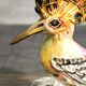Statuette "crested bird" 1960s