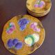 Cake service in slipware Salins les Bains