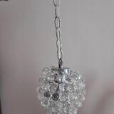 Grape cluster glass lamp