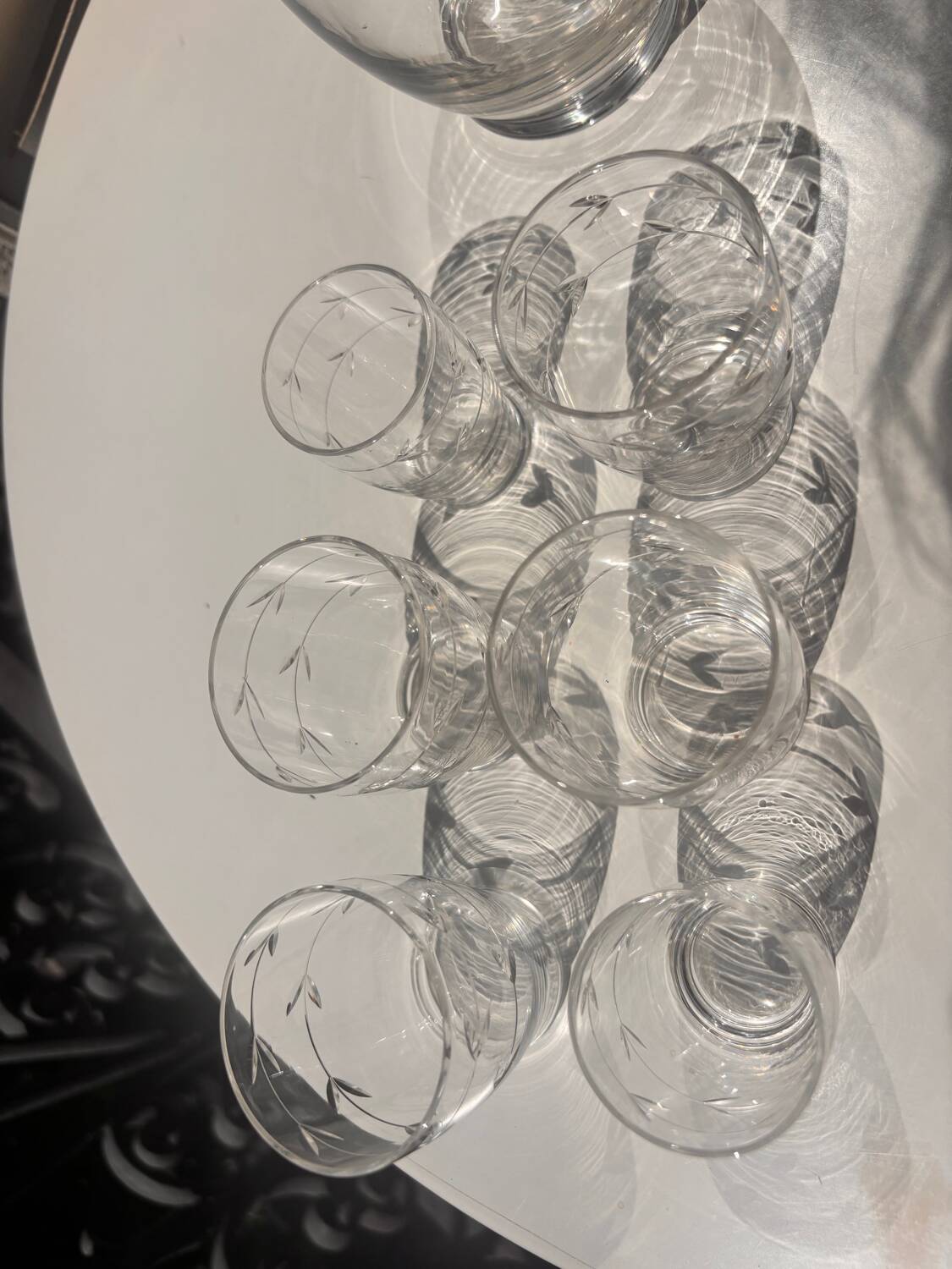 Porto service Baccarat 7p. M. Longchamp