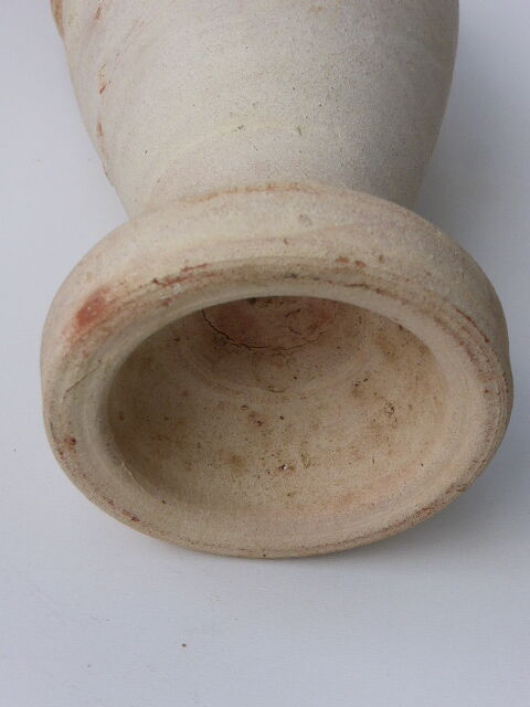 Vase amphora in vintage earth