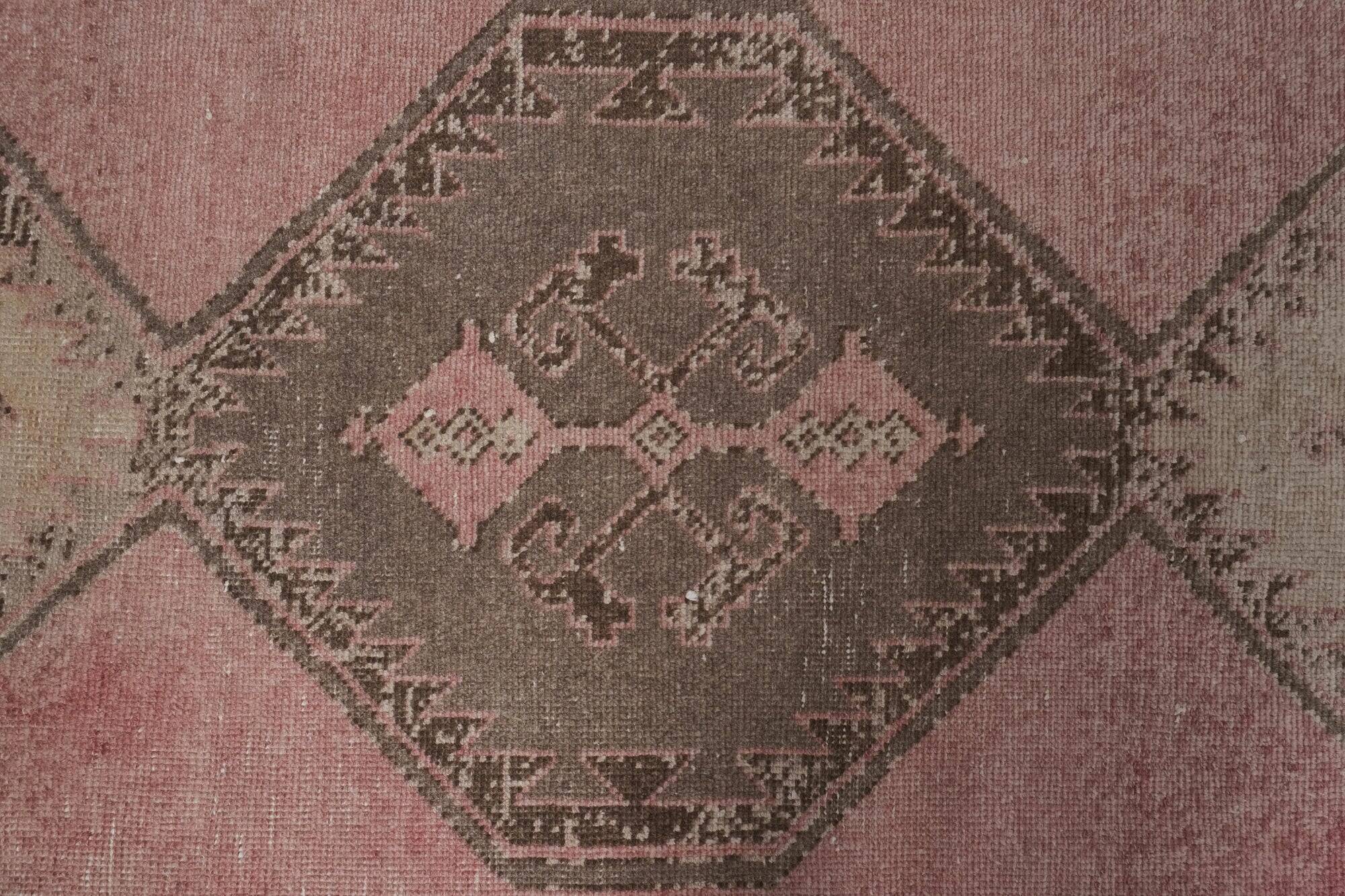Tapis de couloir turc vintage