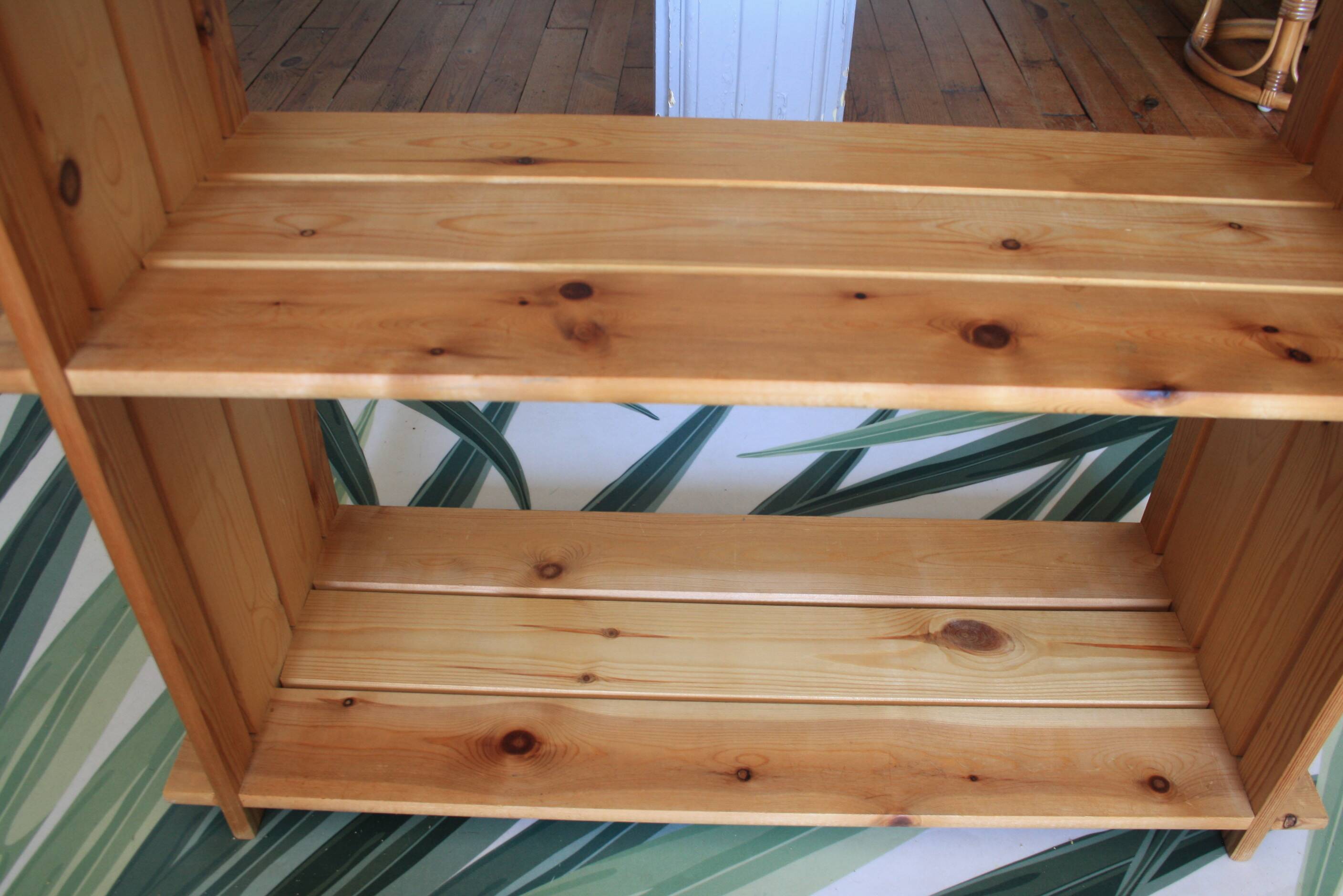Wooden shelf