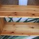 Wooden shelf