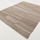 Brown & beige turkish vintage rug