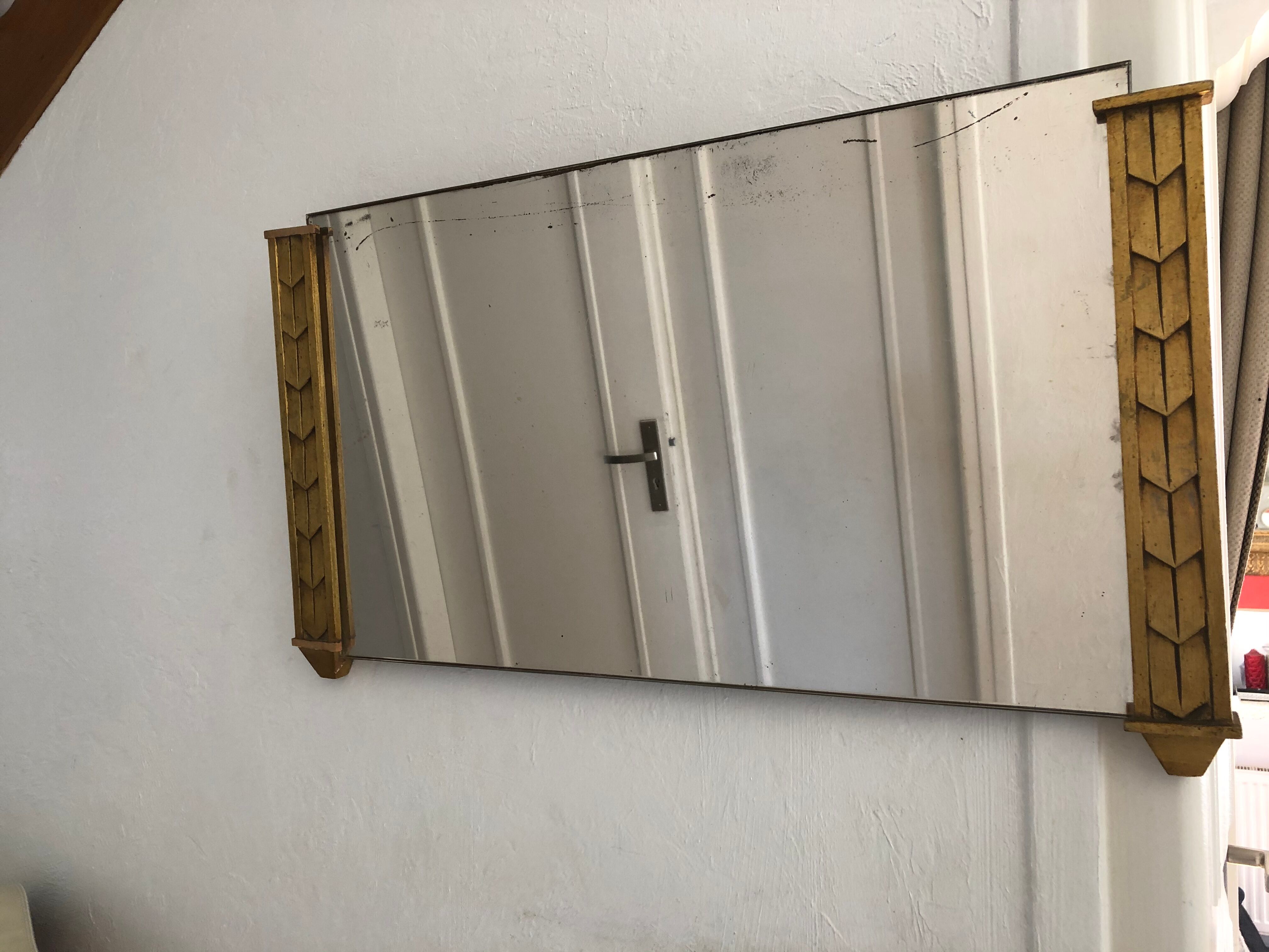 Mirror art deco  60x30cm