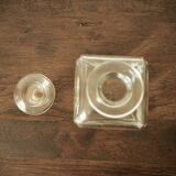Glass whiskey decanter