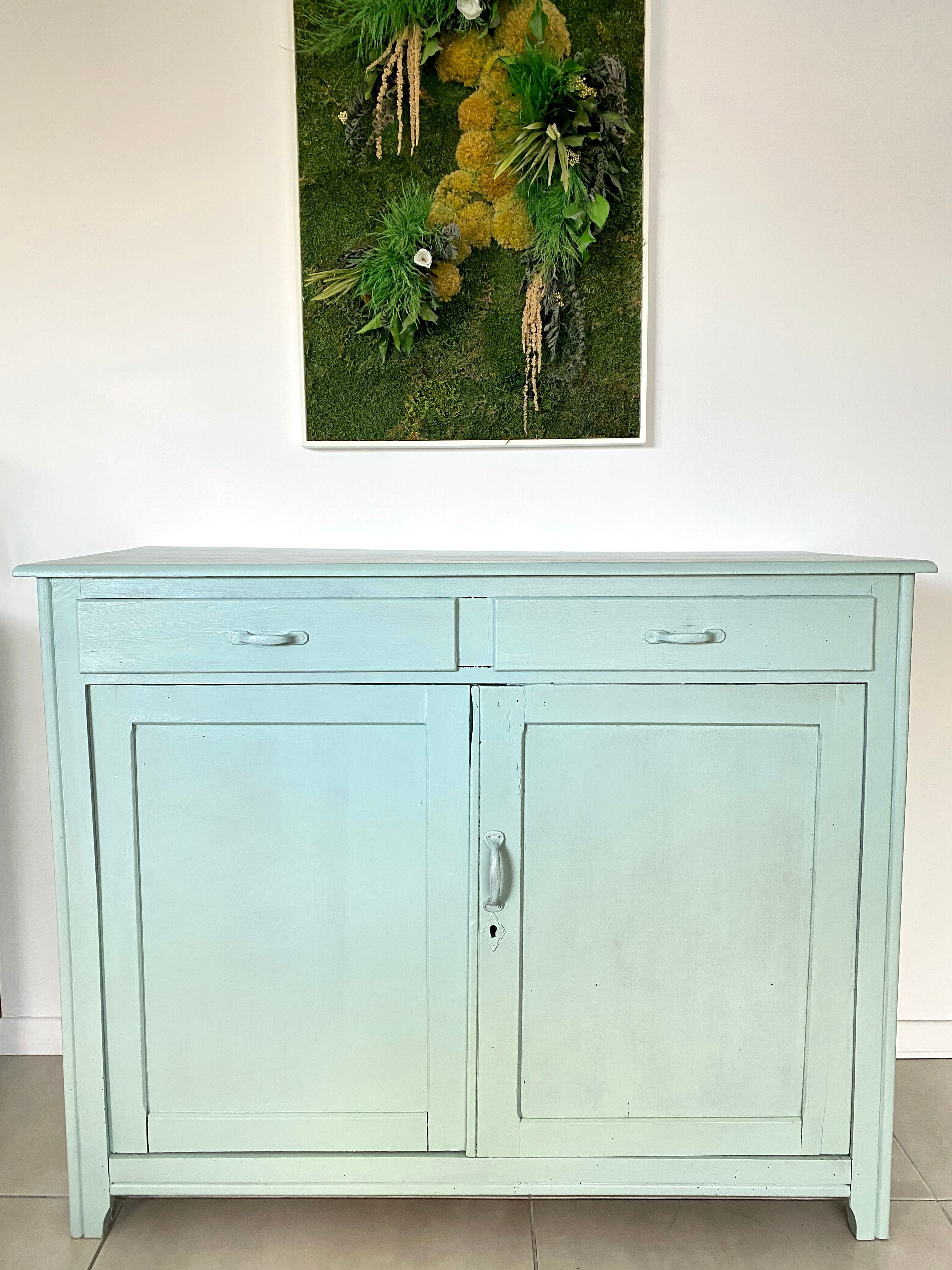 Parisian buffet green mint