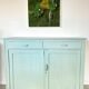 Buffet parisien vert mint