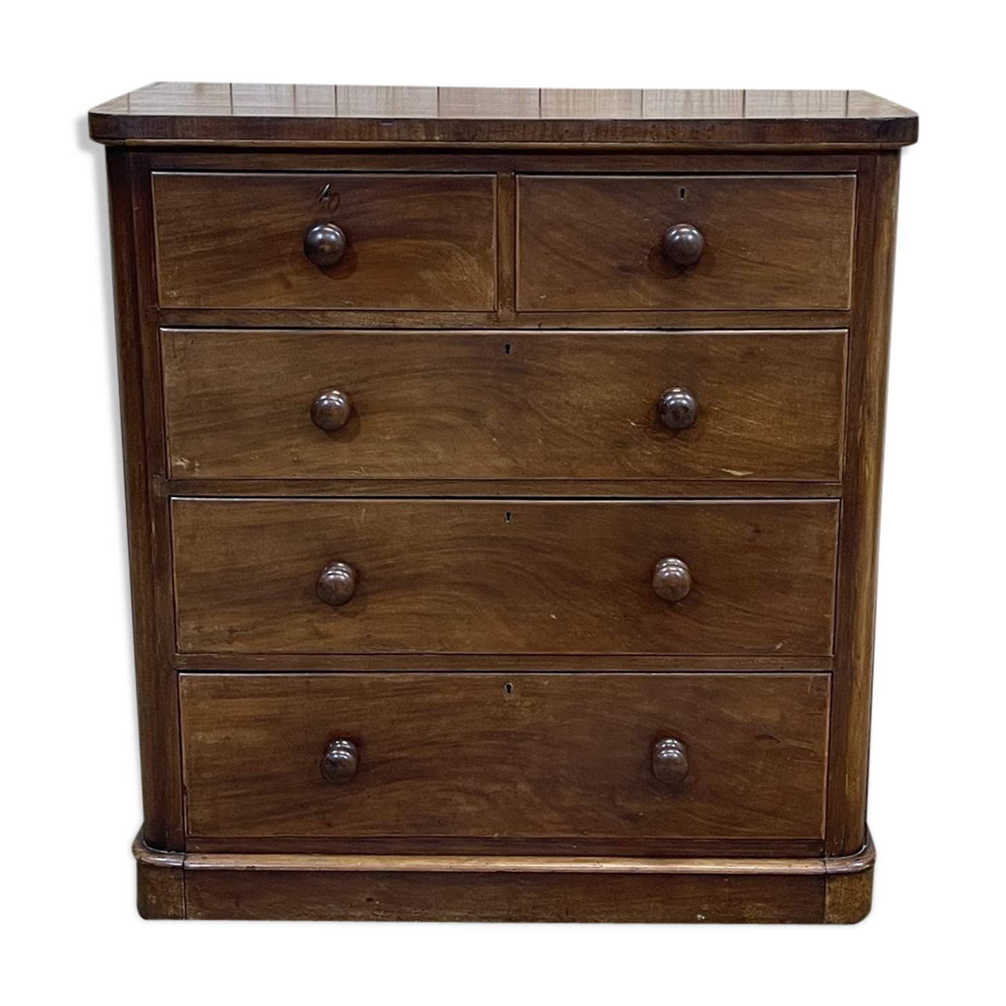 Commode victorienne xixème en acajou