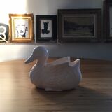 Empty ceramic pocket duck