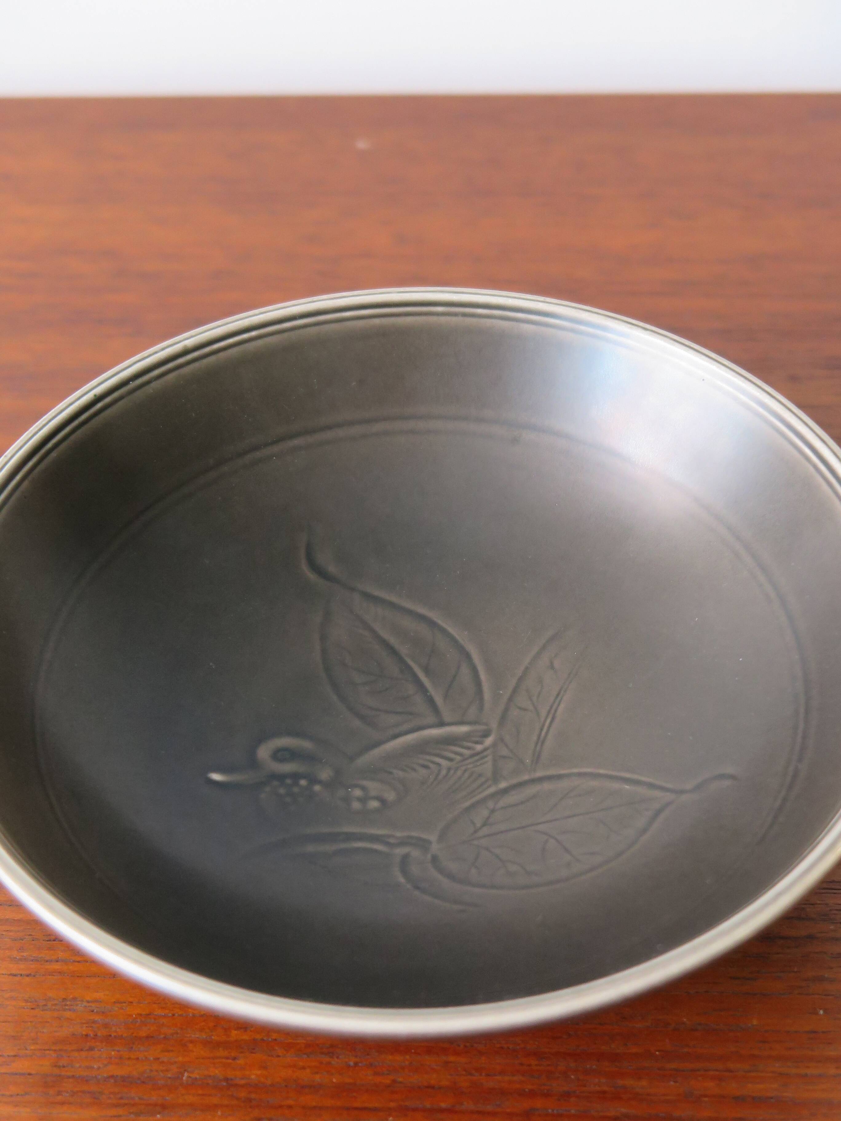 Scandinavian ceramic vase and bowl set by Royal Copenaghen, Denmark 1950s