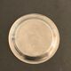 Luc Lanel art deco bottle underwear for Christofle, silver metal ripple model