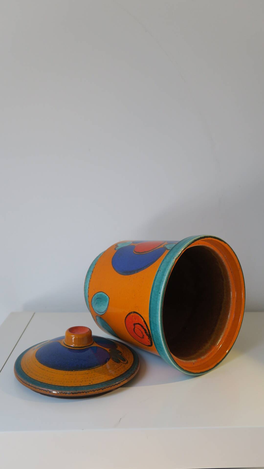 Ceramic storage jar, 1970s