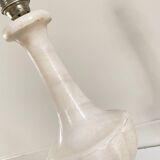 ALABASTER Stone LAMP Vintage MEDICIS Shape