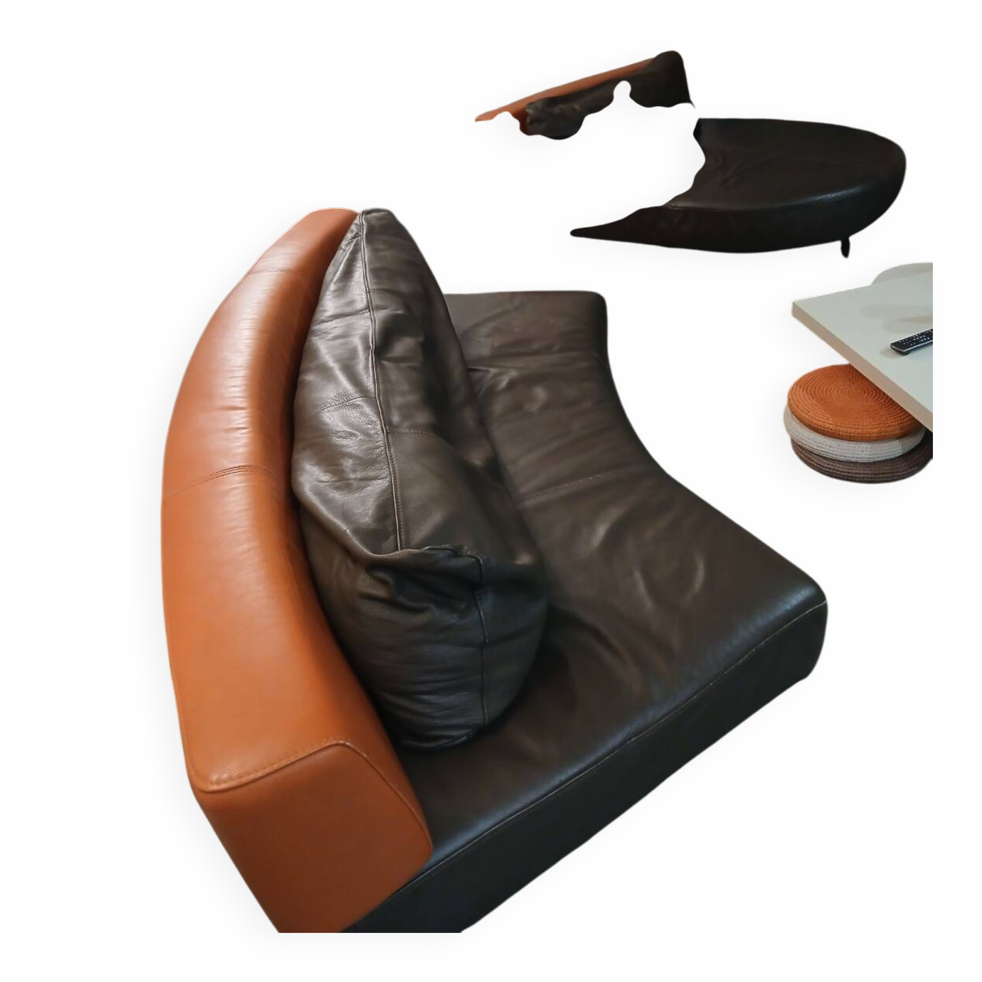 Steiner mandala sofa and chaise longue set