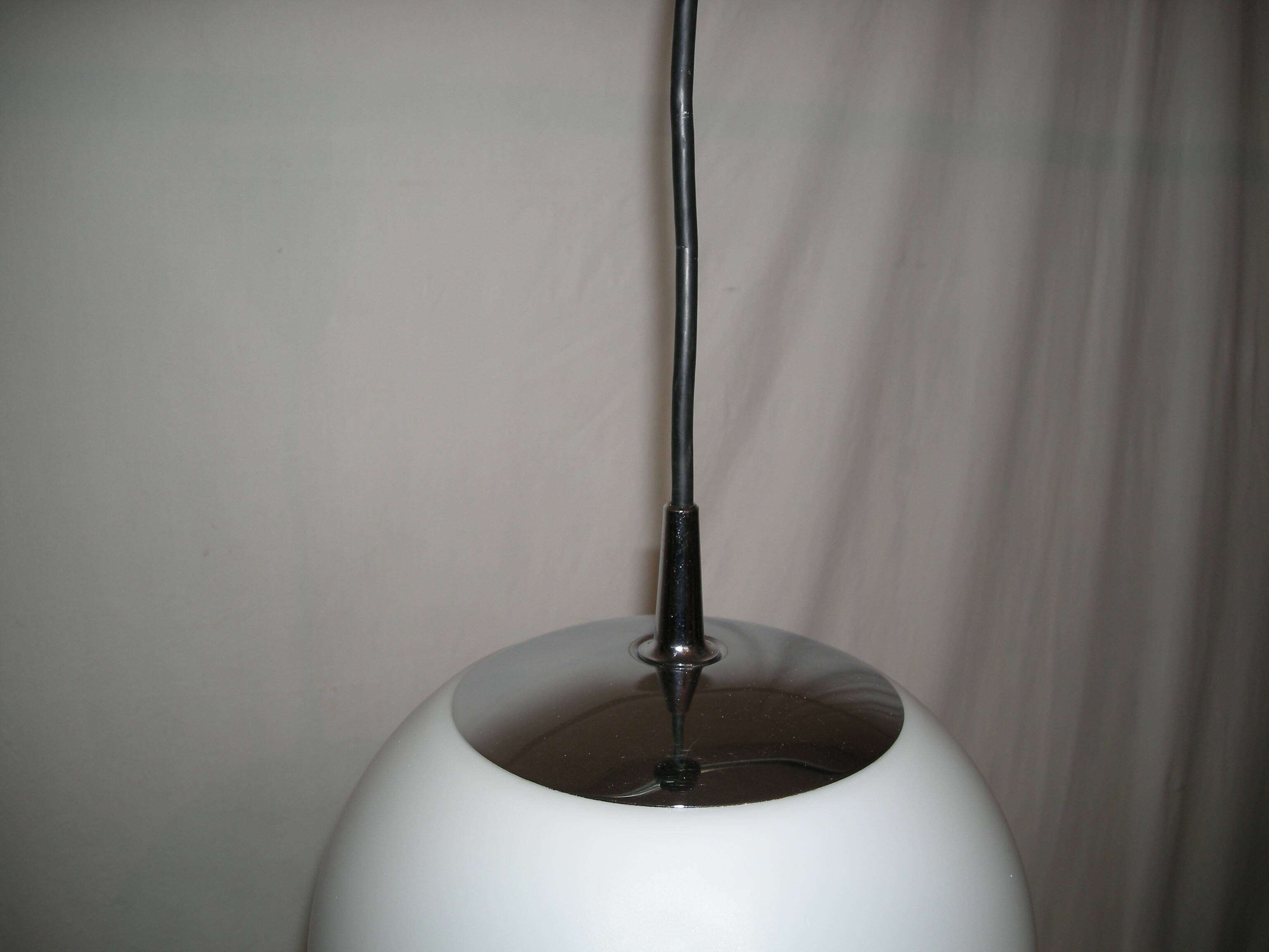 Globe pendant light - peill & pulzer from the 70s