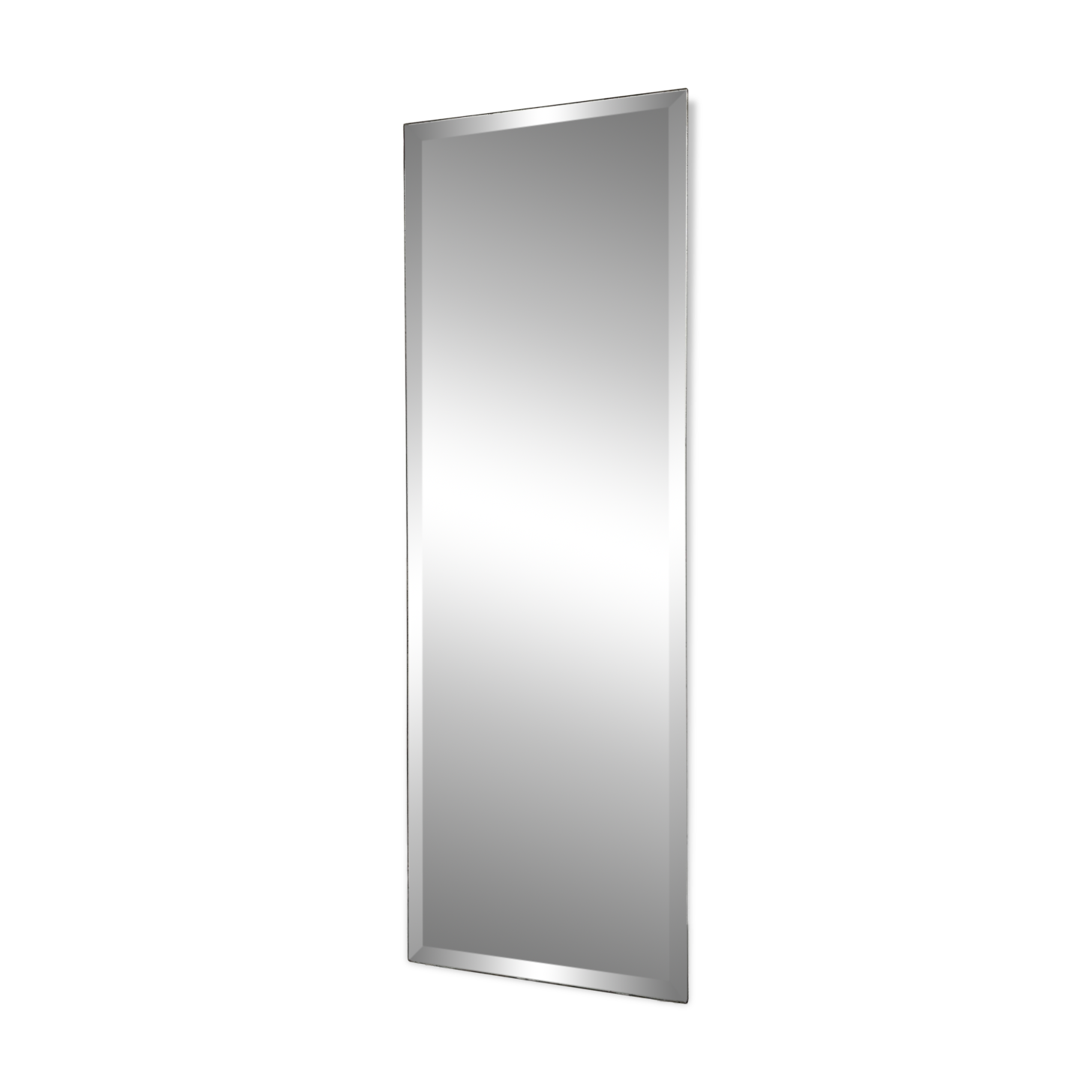 Antique bevelled mirror 48x144